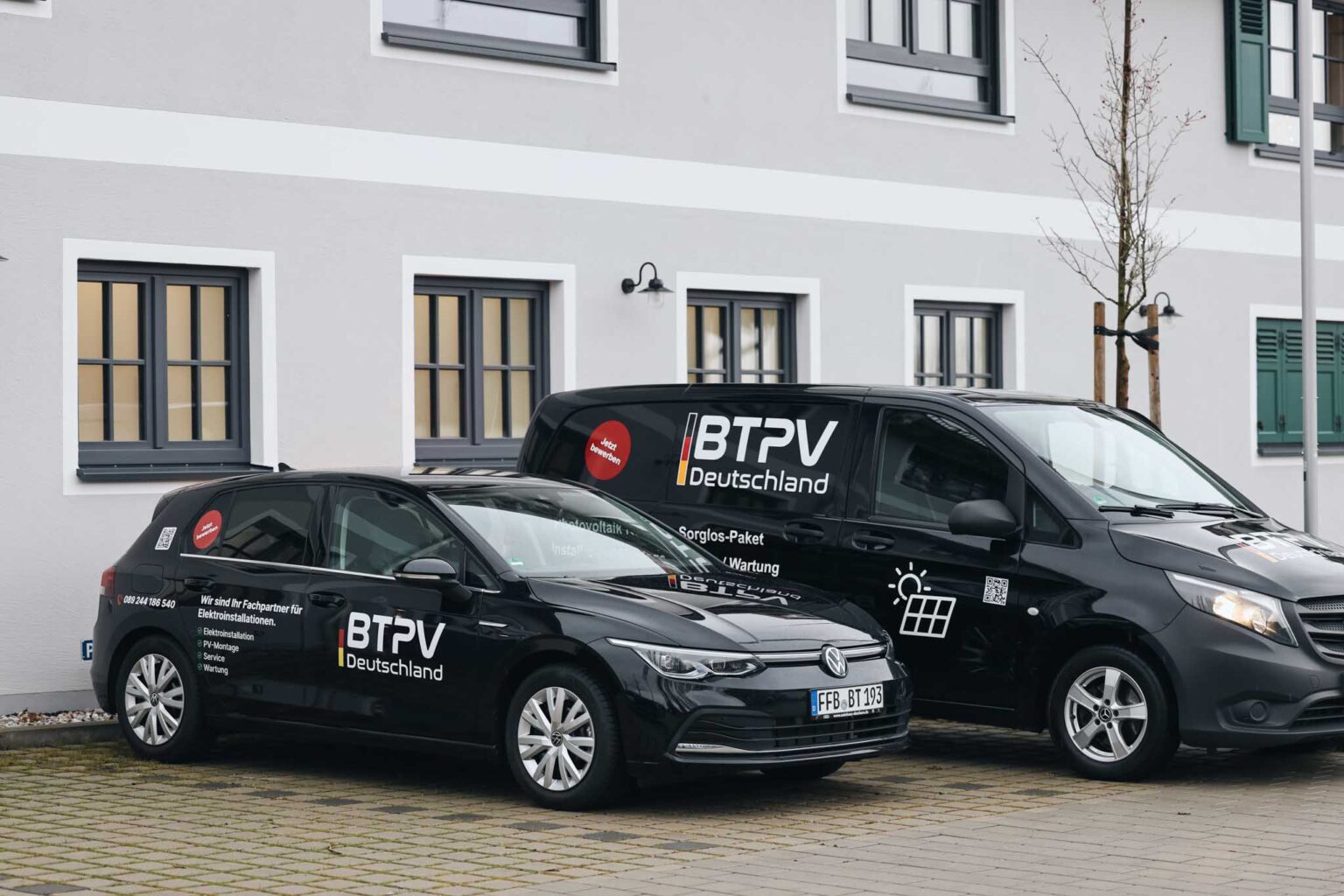 Photovoltaikanlage auf einem Dach